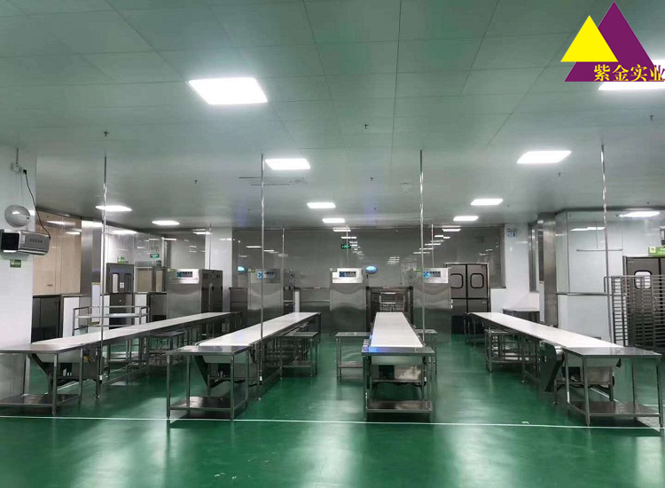甘肅省大型中央廚房——甘肅紫金，翔鷹中央廚房設(shè)備甘肅案例
